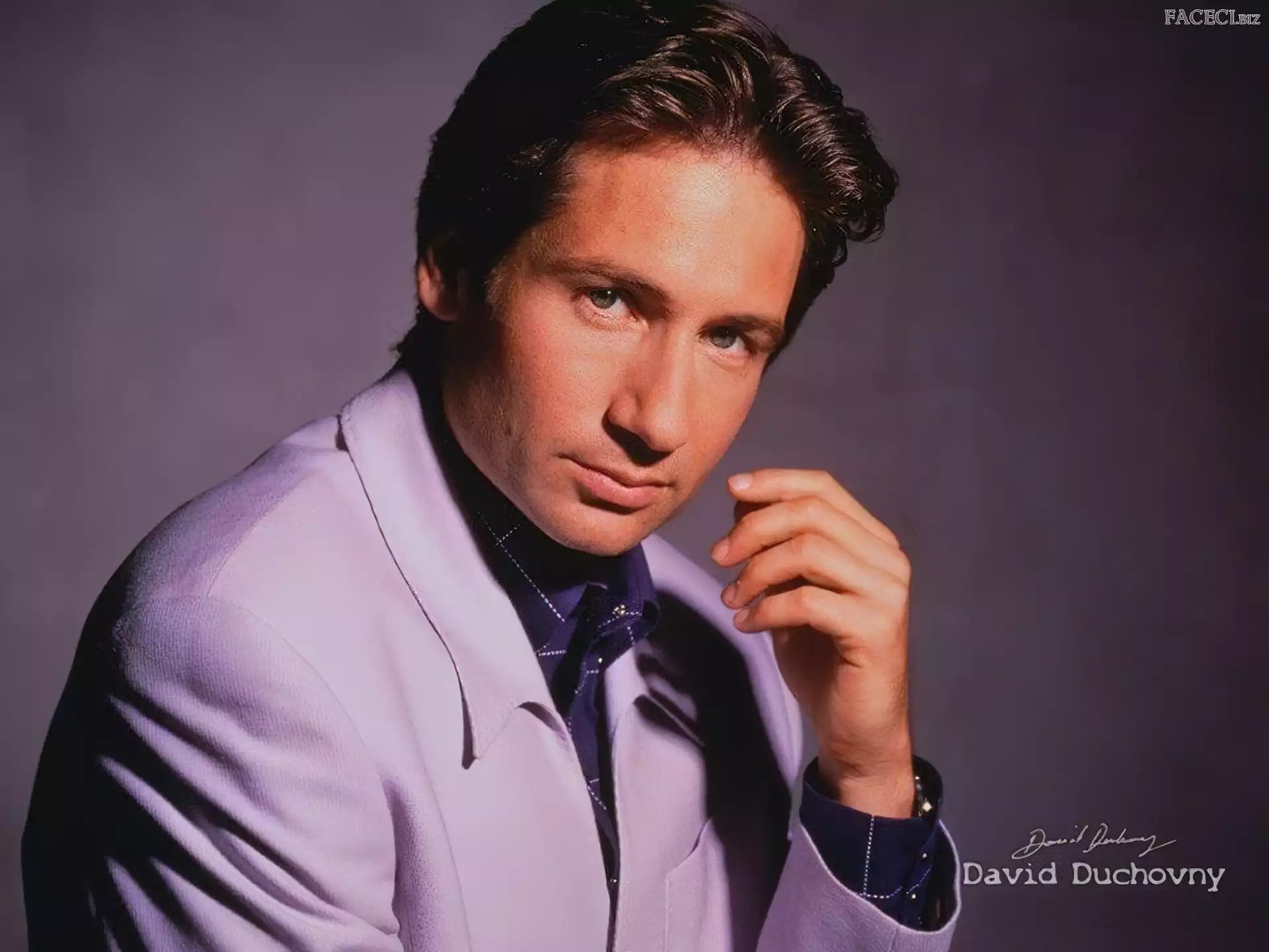 marynarka, David Duchovny, koszula