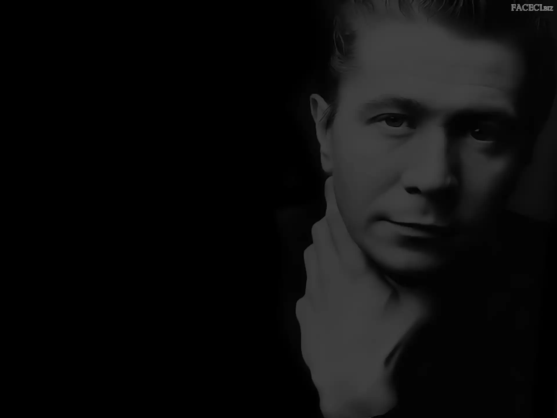 ręka, Gary Oldman, twarz